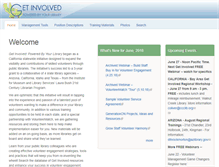 Tablet Screenshot of getinvolvedca.org